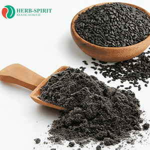 Poudre de <span class=keywords><strong>sésame</strong></span> <span class=keywords><strong>noir</strong></span> pur certifiée Halal Herbspirit, faible en gras, sans OGM, soluble instantanément, farine de <span class=keywords><strong>sésame</strong></span> <span class=keywords><strong>noir</strong></span> - Product Image 1