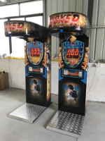 Machine électronique de jeu d'arcade de poinçon de boxe d'opération de pièce d'arcade de Toda Machine de jeu de boxe