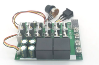 Pengontrol Kecepatan Motor DC Maju Mundur Tampilan Digital Tachometer Penggerak Motor Brushed 12V 24V 36V