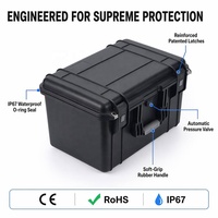 Boîte à outils portable en mousse personnalisée, étanche IP67, avec poignée, prix direct usine