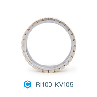 Moteur CC sans balais RI100 à arbre creux de 45 mm, haute densité de couple pour articulation robotique