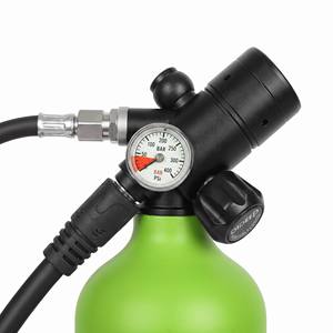 DIDEEP Portable Scuba <b>Diving</b> Air <b>Tank</b> 3L Aluminum High Pressure Compressed Air Cylinder CE Certified Sidemount Unisex Mask - Product Image 3