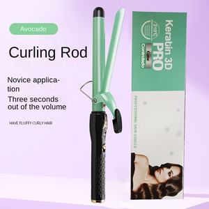 เครื่องม้วนผมไฟฟ้าอัลลอยด์ขนาด 25 มม. พร้อมจอแสดงผล LCD สำหรับจัดแต่งทรงผมและทำผมเป็นลอน/<span class=keywords><strong>ม้วน</strong></span> - Product Image 3