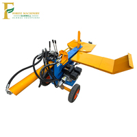 Nouvelle Fendeuse de Bois Hydraulique à Essence 28T Haute Productivité, Machine Forestière Portable pour Couper et Fendre du Bois de Chauffage