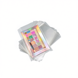 Sacchetto di plastica trasparente Ilan 15x25 cm per cosmetici, 24 pezzi - Product Image 1