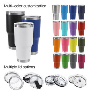 कस्टम लोगो 30 औंस पाउडर लेपित यात्रा टंबलर डबल दीवार वैक्यूम इन्सुलेट स्टेनलेस स्टील 30 औंस कॉफी मग कप ढक्कन के साथ - Product Image 5