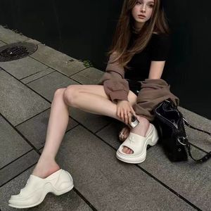 Sandalias de Plataforma EVA para <span class=keywords><strong>Mujer</strong></span> 2025, Tacón Alto de 9 cm, Aumento de Altura, Antideslizantes, para Playa y Hogar, Chanclas de <span class=keywords><strong>Suela</strong></span> Gruesa - Product Image 1