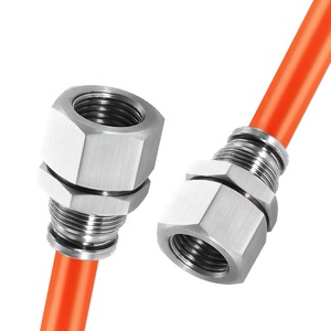 Raccordi rapidi femmina a innesto rapido placcati per tubi dell'aria, raccordi pneumatici a pressione in ottone con raccordi per aria <span class=keywords><strong>PMF</strong></span> - Product Image 6