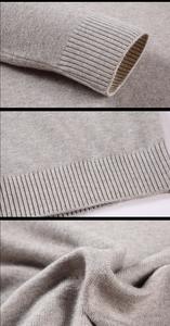 男士毛衣保暖舒适长袖套头毛衣长袖高领毛衣男士服装 <span class=keywords><strong>M</strong></span>-4XL - Product Image 6