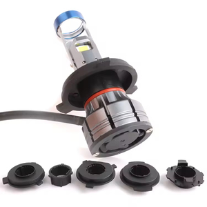 Mini Faro Delantero para Motocicleta, Lente de Proyección LED, 80W 12000LM, Luz LED para <span class=keywords><strong>Moto</strong></span> - Product Image 6