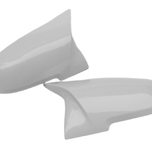 Coques de rétroviseurs blanches pour BMW Série 3 Série 4 F20 F30 F35 12-16, forme de corne, ABS, ensemble complet - Product Image 4