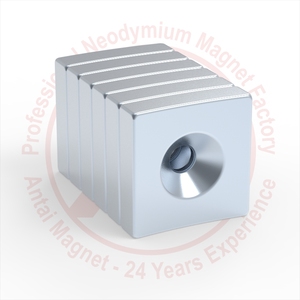 Imanes de Ndfeb redondos del cilindro del imán del neodimio con servicio de proceso de doblez de la raya magnética - Product Image 4