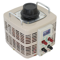 Régulateur de tension variable monophasé TDGC2-5KVA haute précision certifié CE, 0-250V, bobine de transformateur de puissance à retour de flux en aluminium