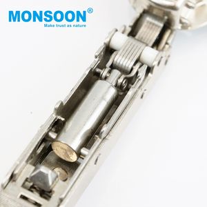 Amortisseur hydraulique pour porte d'armoire, couverture intégrale, charnières 3D pour meubles, charnières à fermeture douce en acier inoxydable - Product Image 5