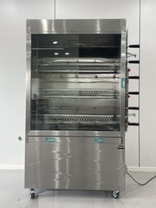 CHUANGYU Gás Comercial De Aço Inoxidável Frango Rotisserie Forno 6/8 Rolls Grill Frango Rotisserie Máquina De Frango - Product Image 6