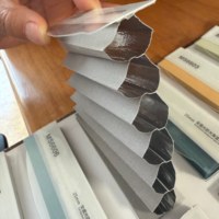 Ткань для вертикальных жалюзи и штор сотового типа (блэкаут) для окон, ODM/OEM, от производителя, на заказ