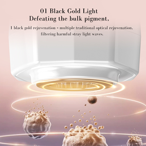 PAKISS AY103 ABS Material Blacken Pro Dpl Dispositivo fotofacial para el cuidado de la piel Leche Ilumina el rejuvenecimiento de la piel - Product Image 2