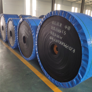 Sabuk konveyor gudang kualitas terbaik Tiongkok tahan aus 3 + 1.5mm EP200 /3 sabuk konveyor karet - Product Image 4