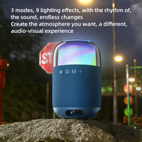 Haut-parleur Bluetooth sans fil avec subwoofer, système home cinéma et éclairage LED RGB de haute qualité, prix usine