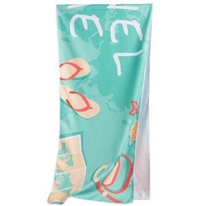 Toalla Deportiva Jiemeirui de Microfibra de Secado Rápido, Estampada, Absorbente, para Fitness, Running, Maratón, 90g, con Borde Reforzado - Product Image 3