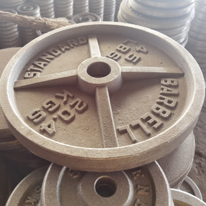 Piastre in Ferro Rivestito <span class=keywords><strong>per</strong></span> <span class=keywords><strong>Pesi</strong></span> da Bilanciere Standard all'Ingrosso - Product Image 1