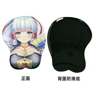 แผ่นรองเมาส์ซิลิโคนพิมพ์ลายเซเน็กซูโกะเซ็นทิสึสำหรับ3D 8ดีไซน์ขนาด21.5*25.5ซม. แผ่นรองเมาส์พิมพ์ซับลิเมชันมือลายการ์ตูนอะนิเมะ - Product Image 6