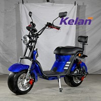 Exportation au Brésil : Scooter Électrique Adulte 1500W, Cadre en Acier Durable, Prix Bas, Pneus Larges, Moto Électrique 20AE