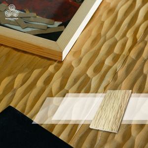 MUMU-cubierta laminada de madera para uso en interiores, <span class=keywords><strong>suelo</strong></span> de madera de roble enrollado con cera de madera para la venta, proveedor Chino - Product Image 3