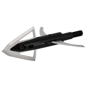 Treasurereap tir à l'arc 125grain tête de flèche pointe de chasse fieldpoint bowhunting lame d'aile ronde