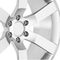 Roues d'usine haut de gamme 18 19 20 22 24 pouces Busshed roues de camion forgées en alliage monobloc à 6 rayons 6X135 pour F-150 Ford