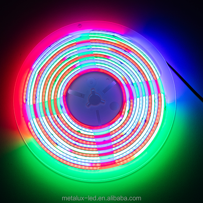 Birthday Balloon Arch Addressable COB LED Strip 720LEDs Flexible for Party Tent Garland Dessert Table Decorative Chasing Light