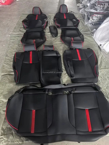 Fundas de Asiento de Coche Personalizadas de Cuero Lujoso Impermeables <span class=keywords><strong>para</strong></span> Todas las Estaciones EKR <span class=keywords><strong>para</strong></span> <span class=keywords><strong>Kia</strong></span> <span class=keywords><strong>Sportage</strong></span> - Product Image 3