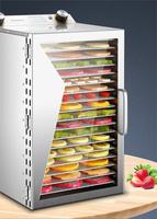 Sillair Met Hoge Kwaliteit 18 Lagen Commerciële Industriële Dehydrator Machine Fruit Groenten Voedsel Dehydrator