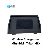 Chargeur sans fil pour voiture YULINME, vente directe d'usine OEM&ODM, charge rapide QI2 EMC, adapté à MITSUBISHI TRITON GLX 2018-2022