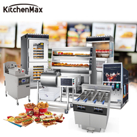 Solution complète KitchenMax pour la restauration rapide, équipement de cuisine pour restaurants commerciaux, matériel de restauration rapide