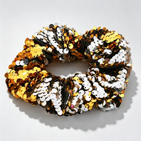 Chouchous scintillants à paillettes pour filles, accessoires capillaires pour cheerleaders, gymnastes et spectacles scolaires
