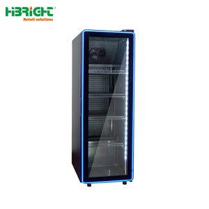 ตู้แช่เครื่องดื่มแบบตั้งตรงประตูกระจกพร้อมไฟ LED สำหรับซูเปอร์มาร์เก็ต - Product Image 5