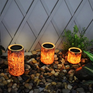 Decoración al aire libre Estaca de jardín <span class=keywords><strong>solar</strong></span> Mariposas y cadena de cobre Luces solares - Product Image 6