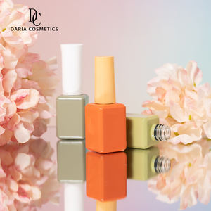 Groothandel Op Maat 12Ml Manicure Fles Vierkant Nagellak Verwijderaar Fles Blauwe Gel Polish Fles Leeg - Product Image 3