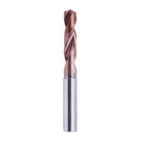 CNC 5D foret à tige fixe en acier au tungstène Machine outils de forage tige droite solide tour forets ponctuels