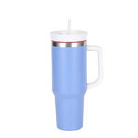 Gobelet/Mug isotherme en acier inoxydable de 40 oz résistant à la glace, grande capacité, à double paroi, isolation sous vide, pour le commerce transfrontalier