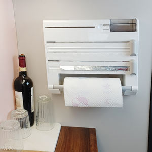 Étagère de rangement multifonctionnelle pour la cuisine, étagère de rangement murale pour <span class=keywords><strong>film</strong></span>, coupe-papier - Product Image 2