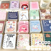 Carnet Mini Personnalisé Adorable pour Étudiants et Enfants – Papeterie Réutilisable à Spirale pour l'École, Journal Intime, Cadeau pour Enfants
