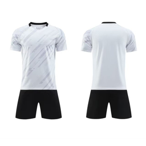 Camiseta de fútbol con nombre y logotipo personalizados, camiseta de fútbol de cuello redondo transpirable, camisetas en blanco, camiseta de fútbol de secado rápido - Product Image 3