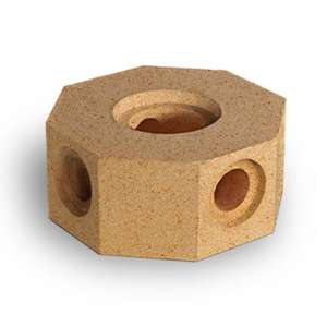 Ladrillo Refractario de Alúmina de Alta Refractividad 1770C 48%-85% Al2O3, Ladrillos de Revestimiento de Alta Alúmina para Ollas de Soldadura de Acero Fundido - Product Image 1