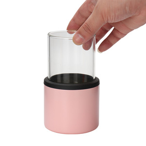 Stainless Steel Tumbler Double Wall <b>Insulated</b> Coffee Cup Portable Travel <b>Mug</b> With Lid 350Ml Green Pink Color Options - Product Image 4