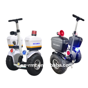 Trottinette électrique à 2 roues 19 pouces, prix d'usine, approuvée CE, <span class=keywords><strong>chariot</strong></span> de patrouille de sécurité avec guidon - Product Image 4
