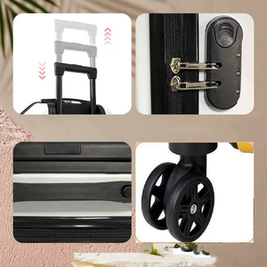 Vente en gros Bagage de cabine 18 pouces pour enfants Valise de voyage au design animal de dessin animé PC ABS Spinner Caster Bagages pour enfants - Product Image 3