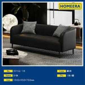 Divano a Tre Posti in Tessuto, Design Minimalista con Gambe in Metallo, Arredamento per Soggiorno - Product Image 3