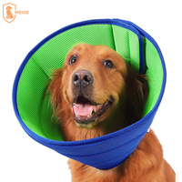 Collier de récupération pour chien et chat, réglable, respirant, doux, personnalisé, à motif uni, vente en gros